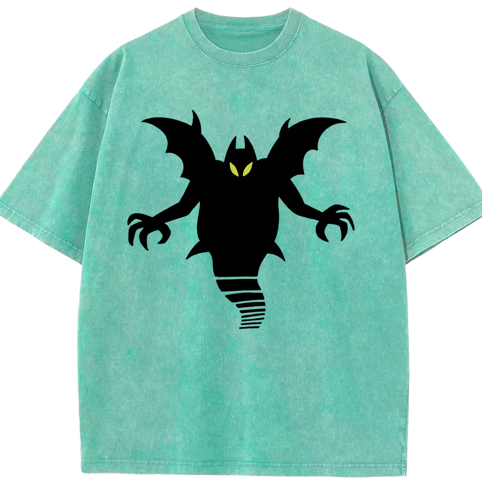 （画像用） ドラゴンクエスト Doragon Kuesuto Dragon Quest 綿100% ヴィンテージ風 半袖Tシャツ（フロントプリント）